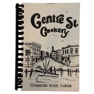 Vintage 1979 Centre St Cookery Spiral-Bound Cookbook By Magnolia Garden Club